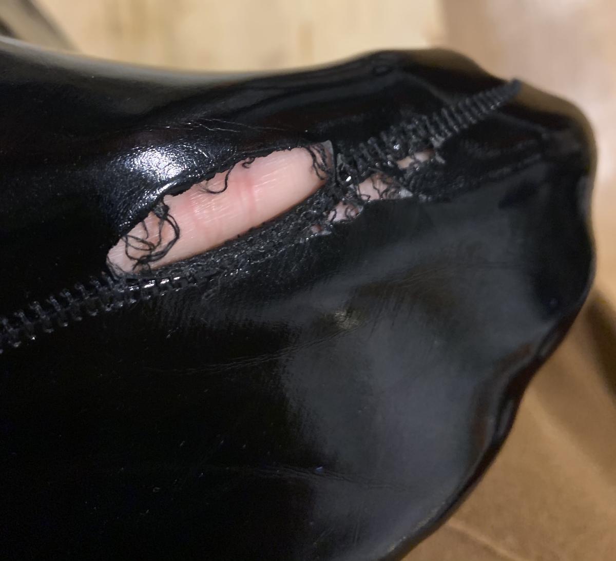 Cute but ripped on first wear