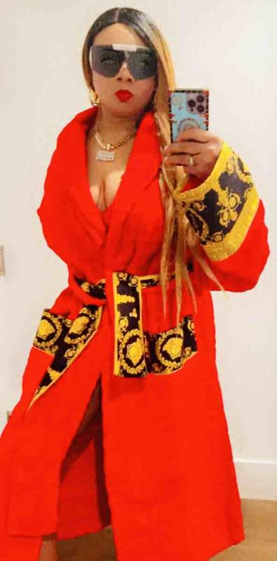 Customer photo for "beautiful robe"