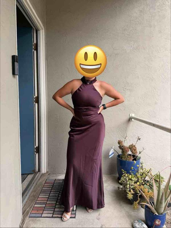 Customer photo for "Chocolote Color is Burgundy"