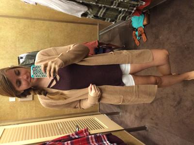 Customer photo for "Perfect Fall Cardi!"