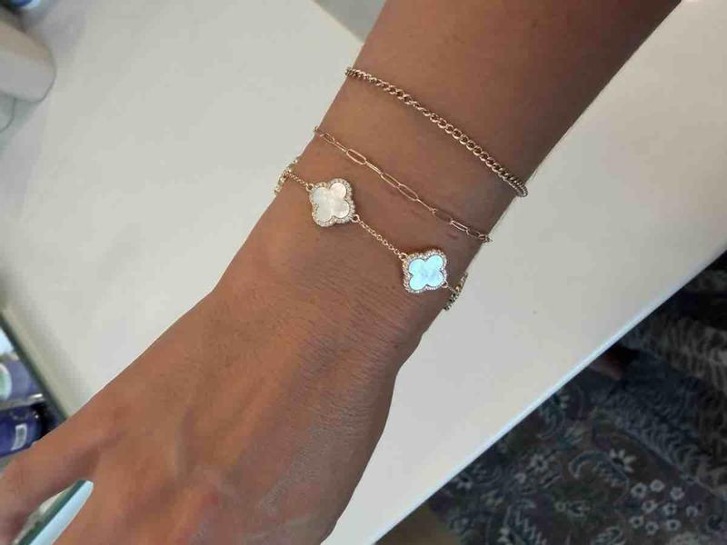 Customer photo for "new favorite jewelry line"