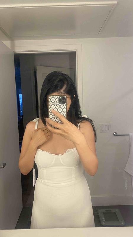 Customer photo for "ivory is see through"