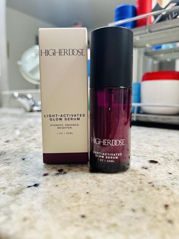 Customer photo for "Gentle serum with a beautiful glow"
