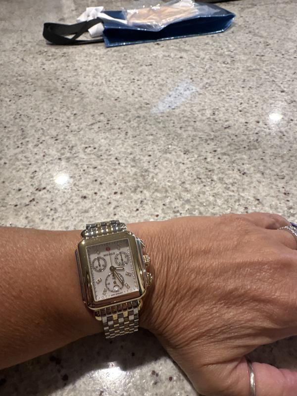 Customer photo for "Michele Watch"