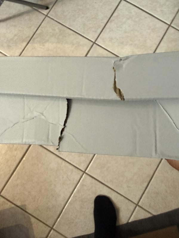 Customer photo for "Air Force 1 box destroyed"