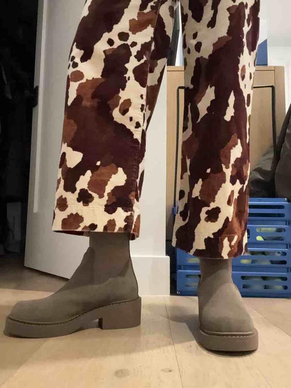 Customer photo for "Cute, Sturdy, Tight Toe Box"