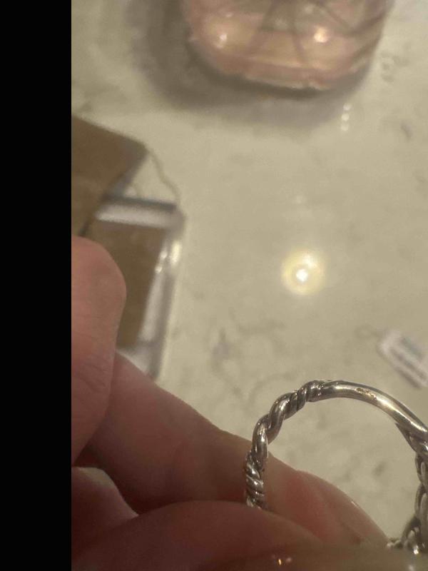 Customer photo for "I got a used, scratched ring"