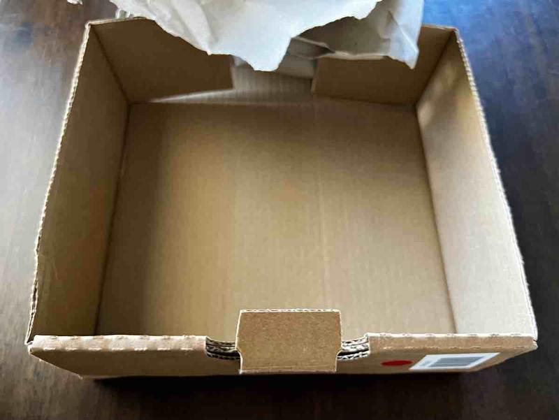 Customer photo for "Nordstrom sent me an empty box."