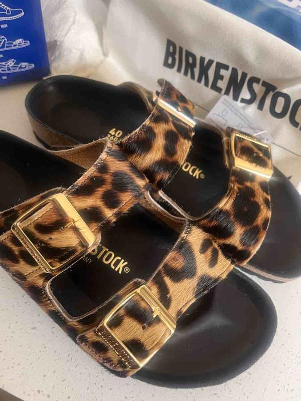 Customer photo for "1st pair of Birkenstocks"