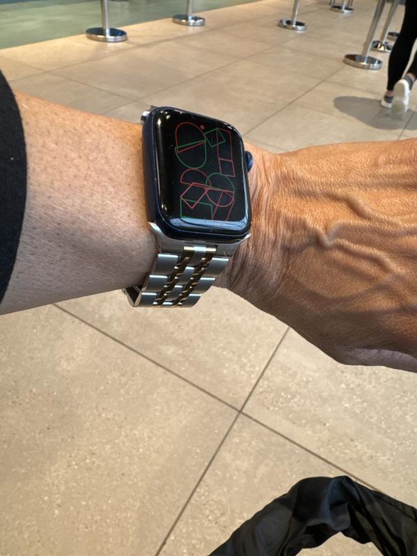 Customer photo for "Stainless Steel Watch Band"