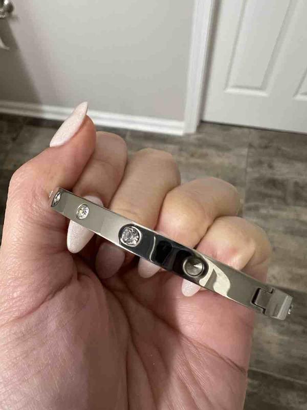 Customer photo for "Pretty but falls off easily. Disappointed."