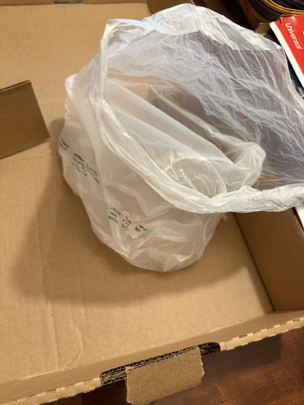 Customer photo for "POOR packing in store"