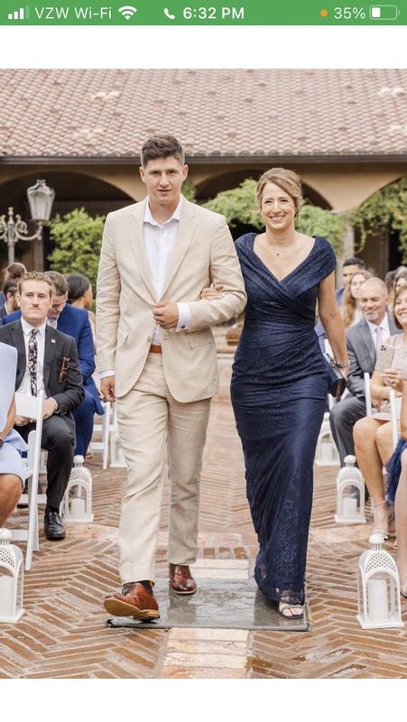 Customer photo for "Mother of the bride dress"