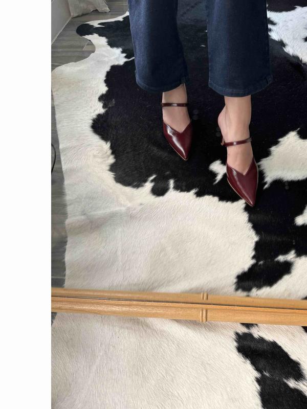 Customer photo for "Dolce Vita wine heel"
