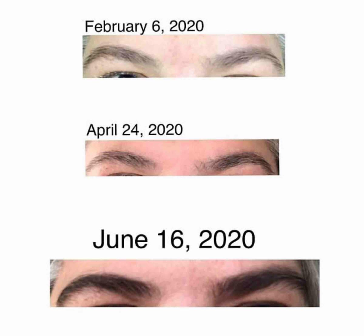 Customer photo for "Works for Eyebrows, Too!"