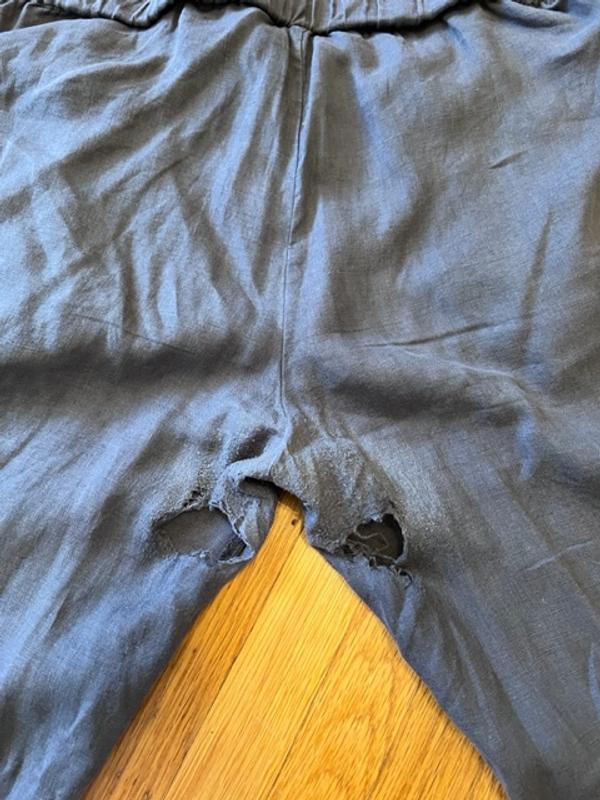 Ripped between the legs within 3 months