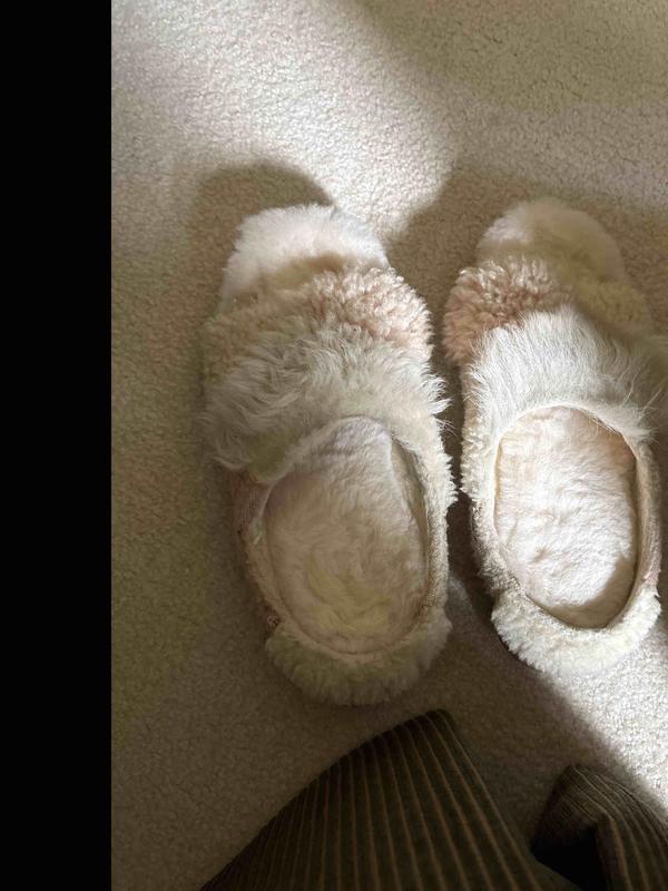 Customer photo for "able to fit an old pair of slippers"