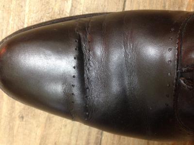 Customer photo for "Ehh.. Comfortable but what the crease!"