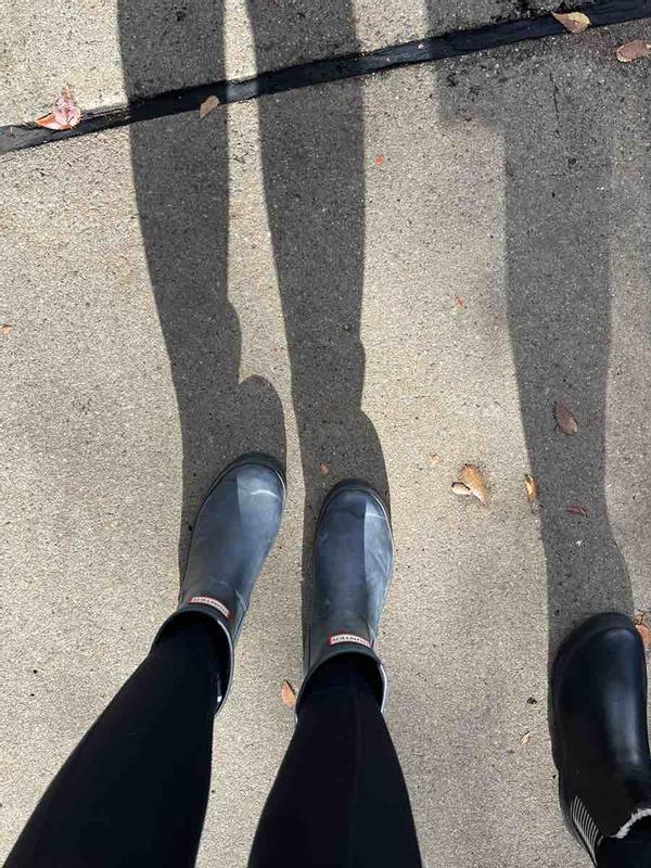Customer photo for "Boots discolored"