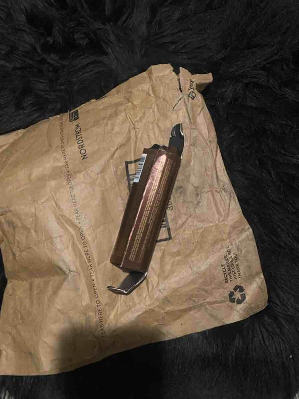 Customer photo for "Item came used"