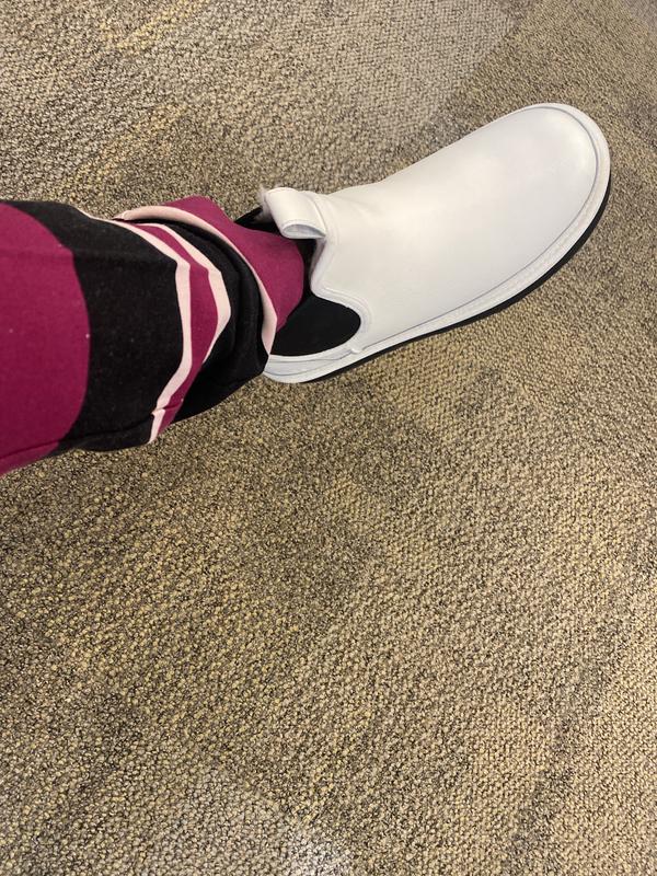Customer photo for "Comfortable boots love them"