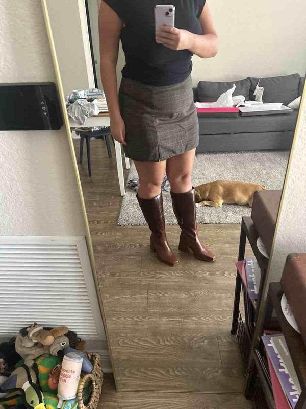 Customer photo for "best wide calf boot!"