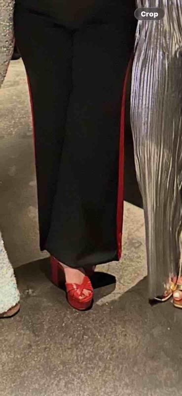 Customer photo for "best platform shoe"