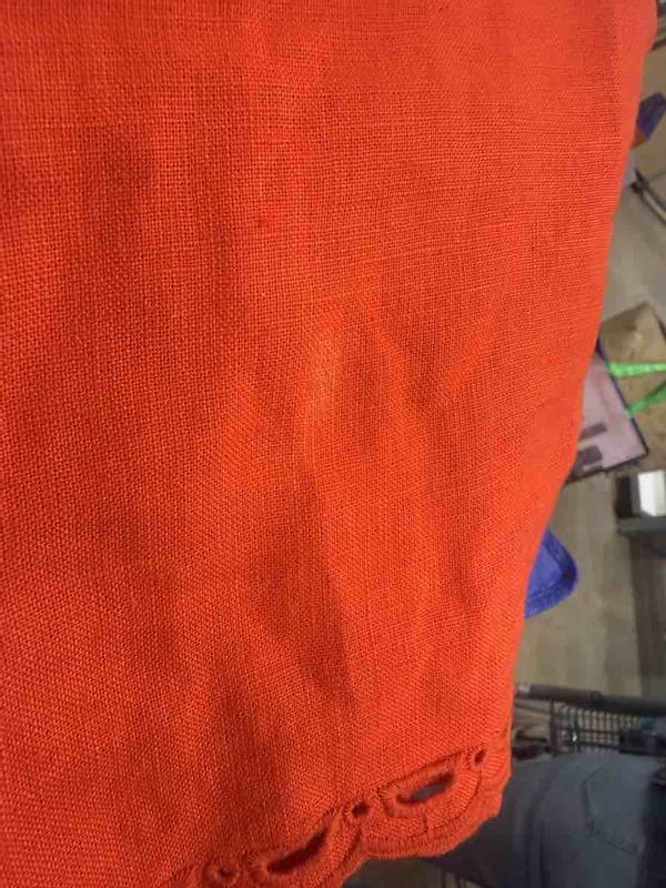 Customer photo for "perfect fit but damaged"