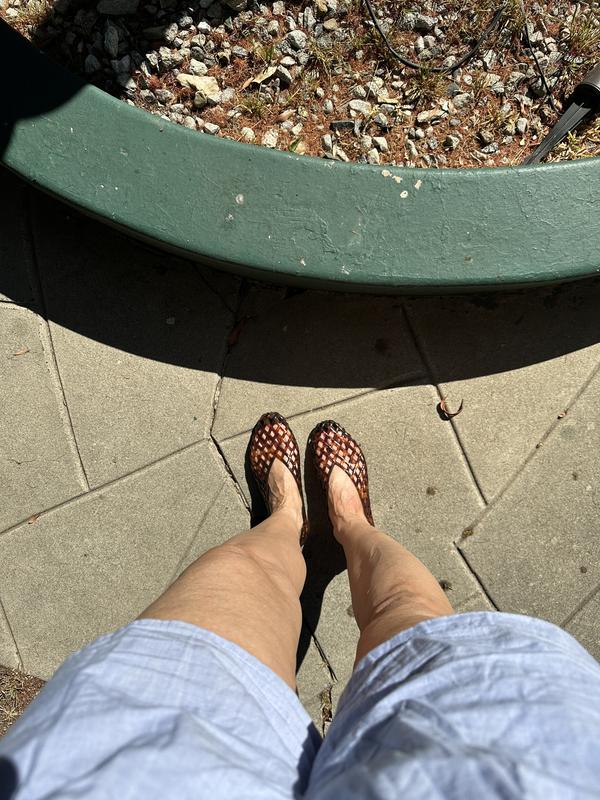 Customer photo for "Perfect Jelly Flat - size down!"