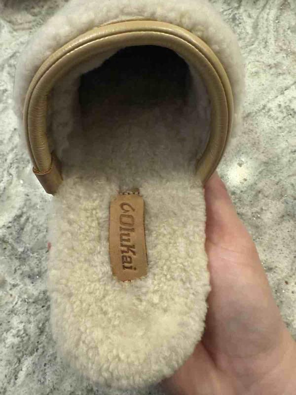 Customer photo for "not comfy big; logo very uncomfortable"