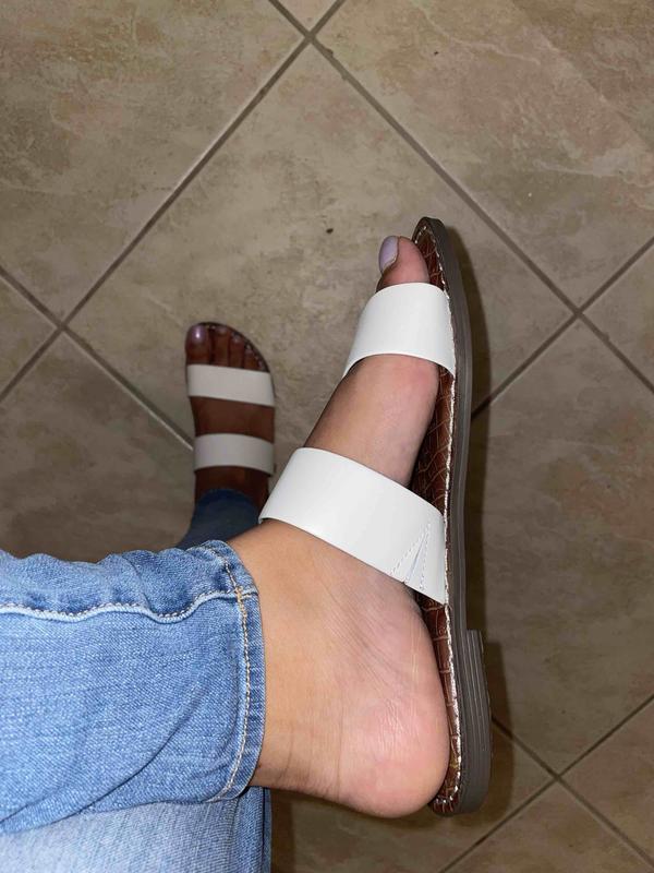Customer photo for "Lovely shoe. runs smaller than usual."