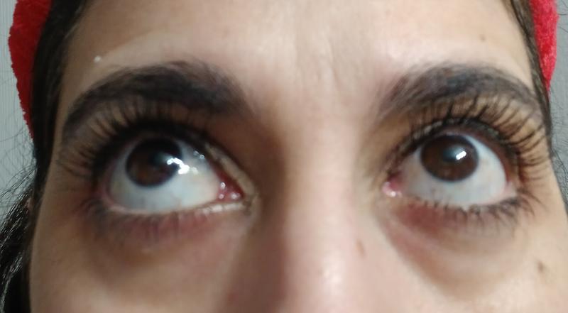 Customer photo for "Doll Lashes"