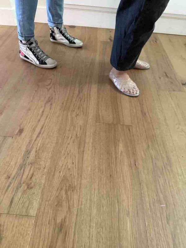 Customer photo for "comfortable and stylish"