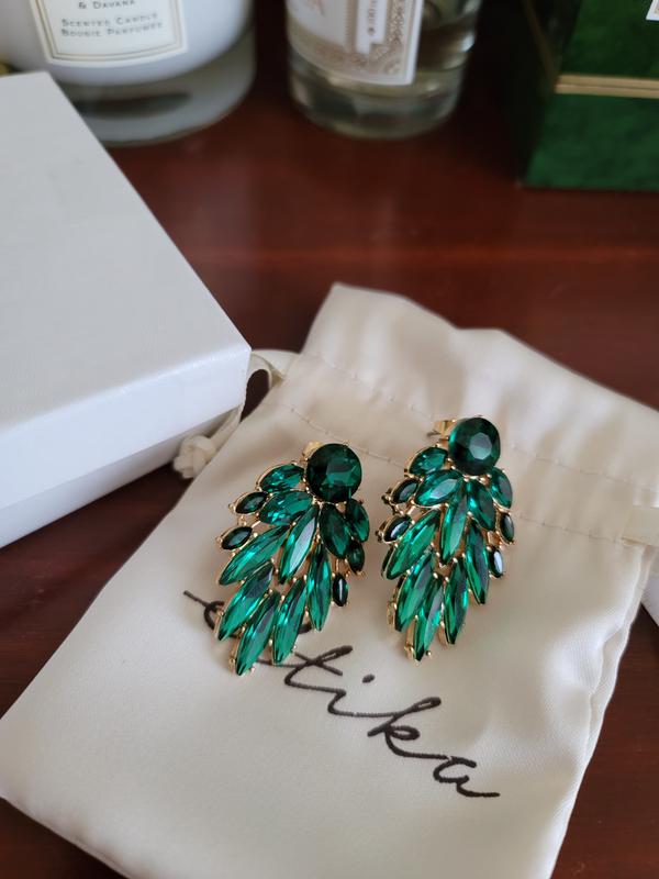 Customer photo for "Stunning statement earrings!"