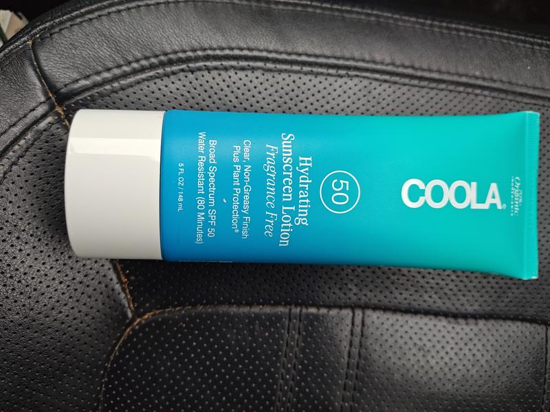 Customer photo for "Coola sunscreen"