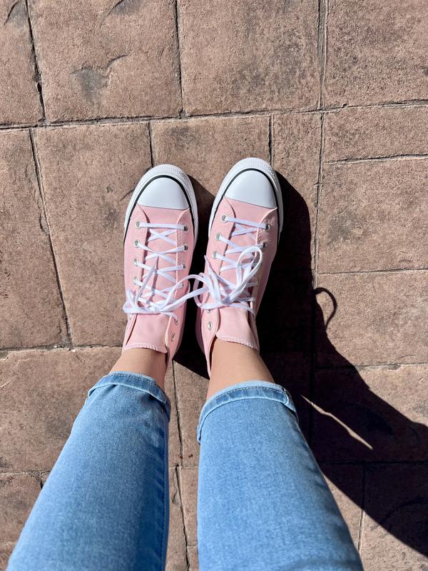 Pink Converse High Tops