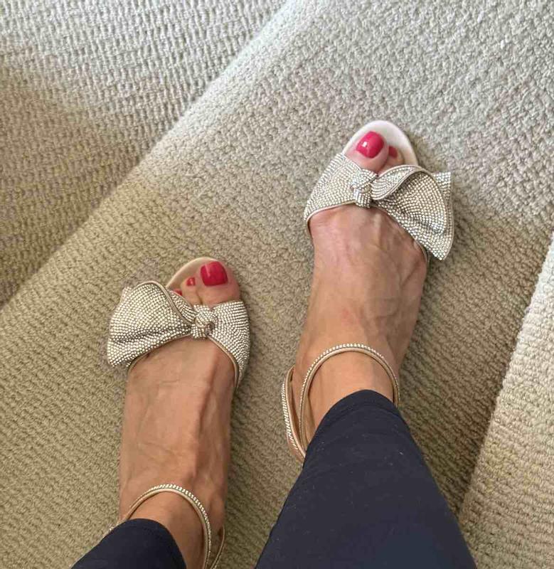 Customer photo for "The perfect sparkly shoe!"
