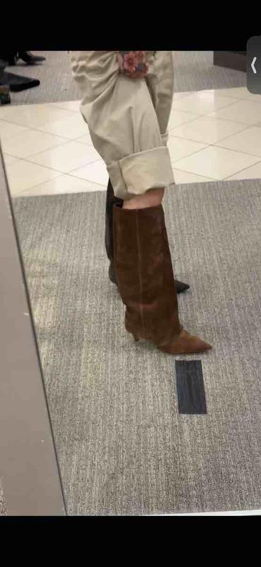 Customer photo for "runs big, super cute"