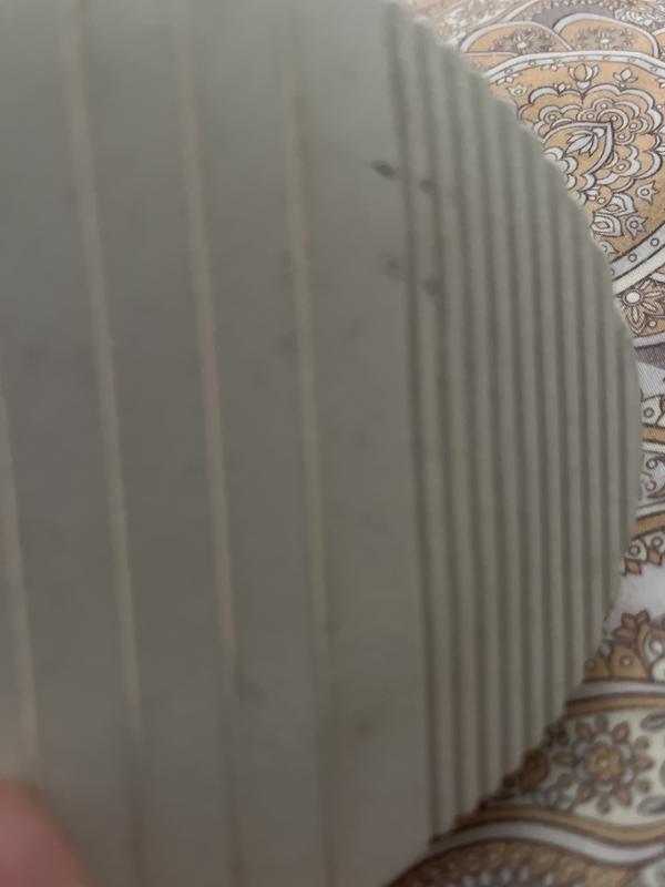 The sole of the shoe is slippery