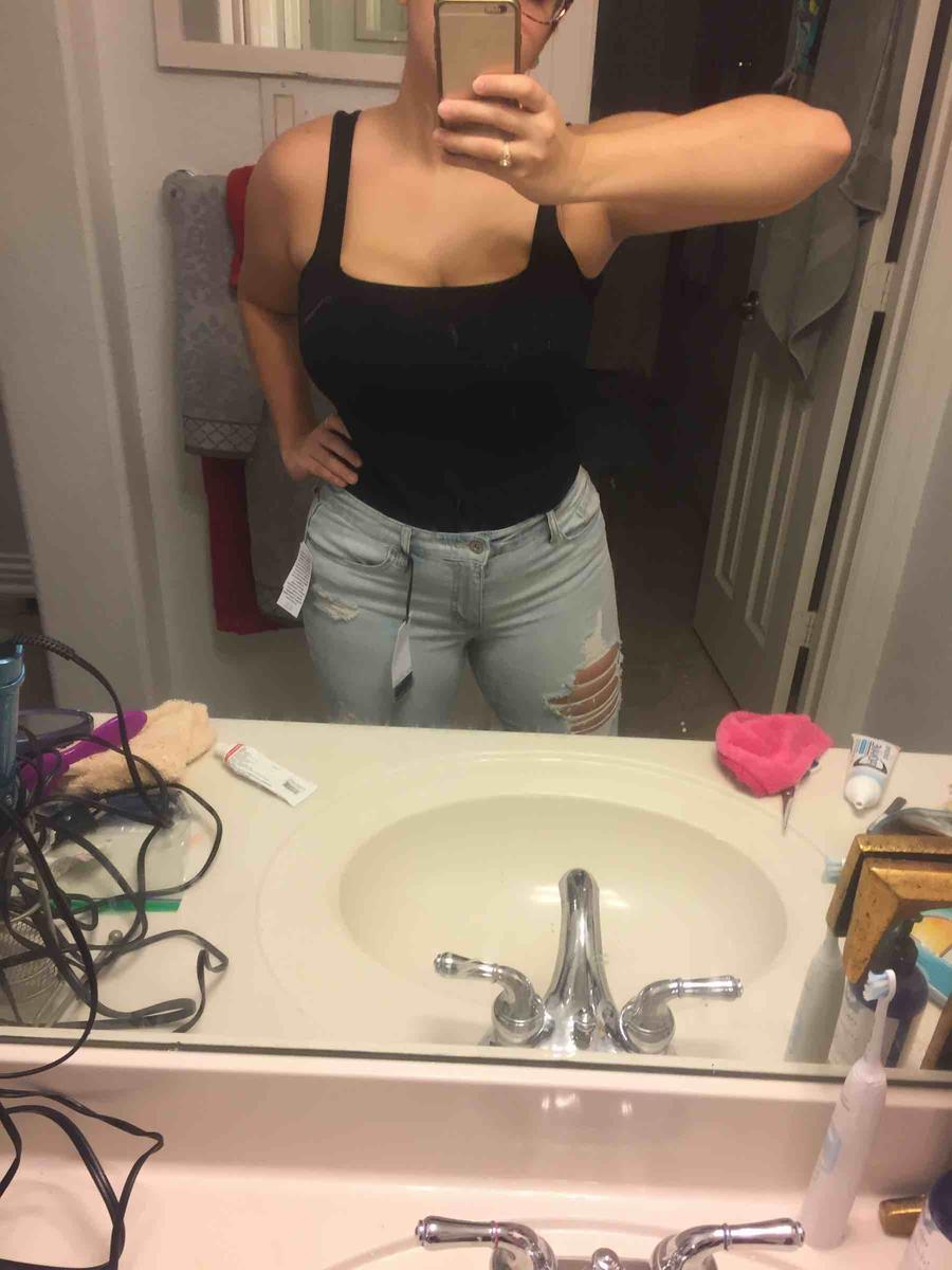 Customer photo for "bought this in every color"