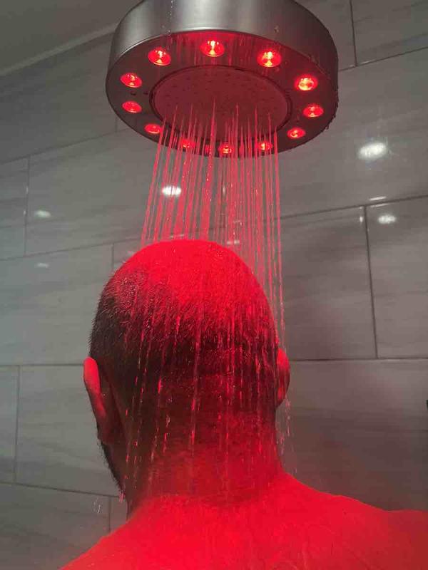 Customer photo for "amazing led shower head ."