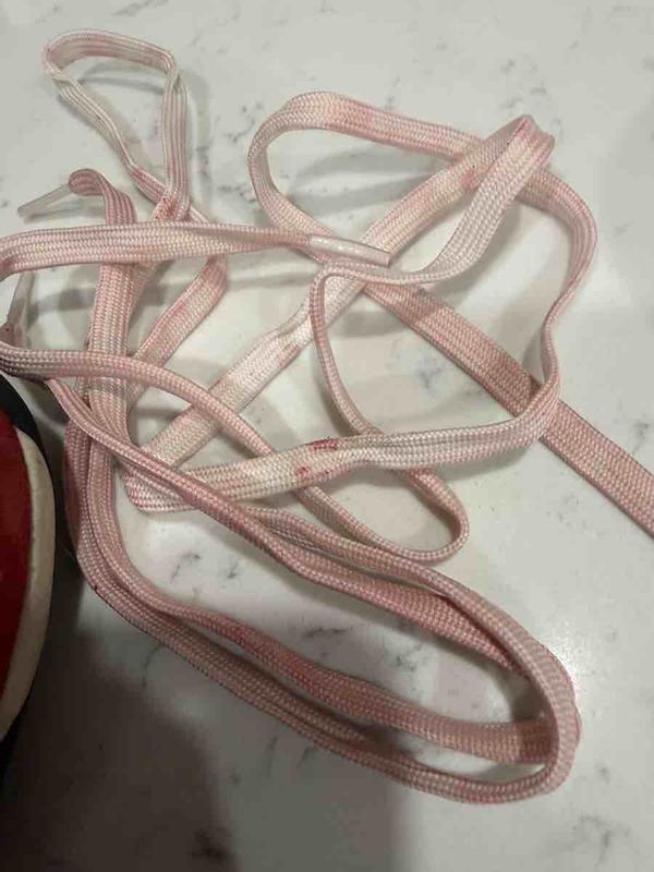 Customer photo for "Very comfortable but Dye runs"