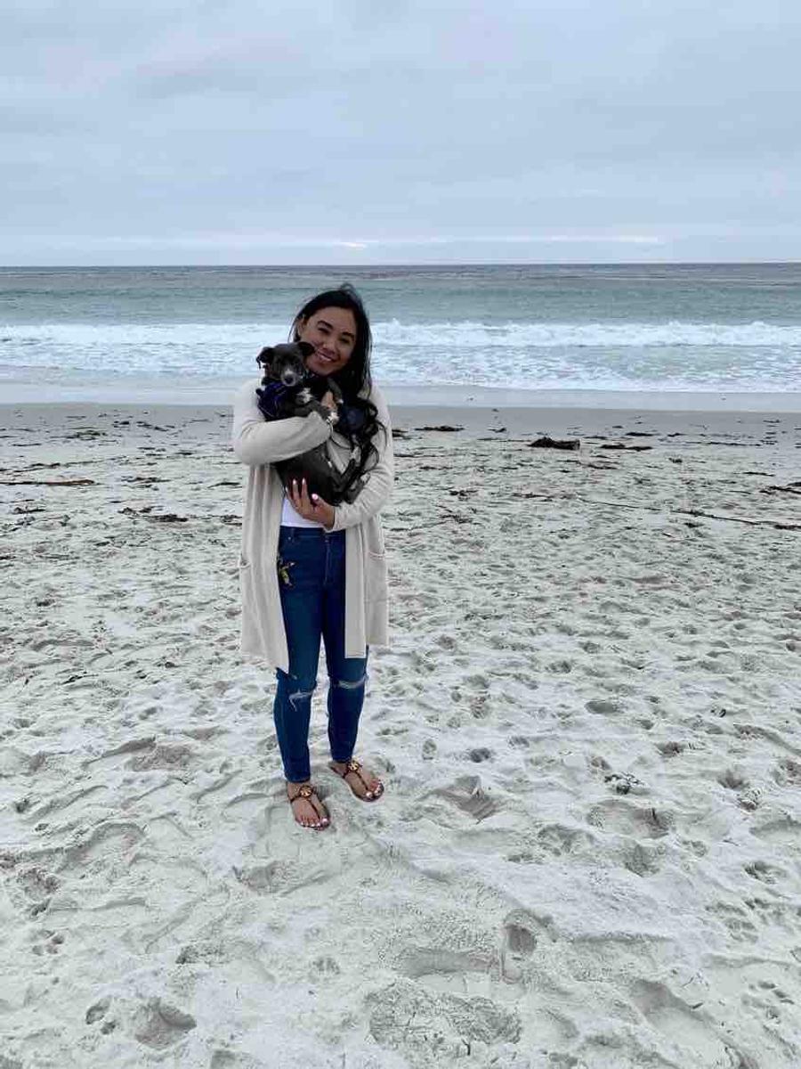 Customer photo for "Soft and Cozy Barefoot Dreams Cardigan"