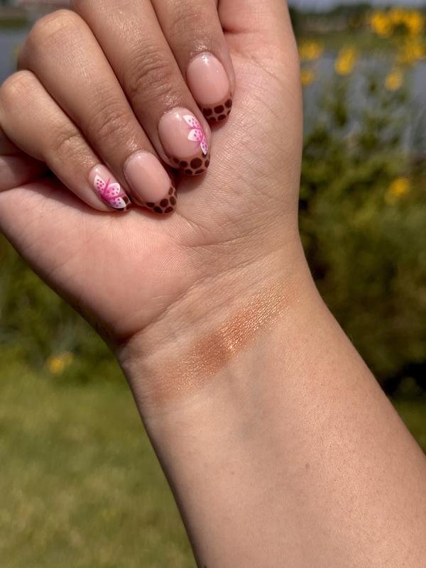 Customer photo for "perfect golden glow"