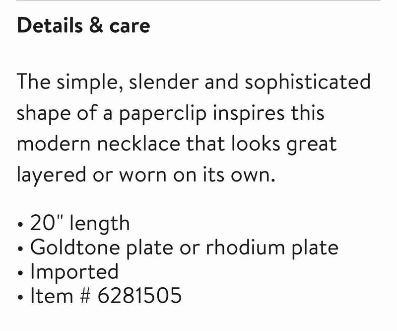 Customer photo for "Not even close to 20” in length"