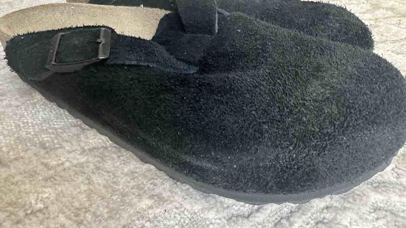 black suede