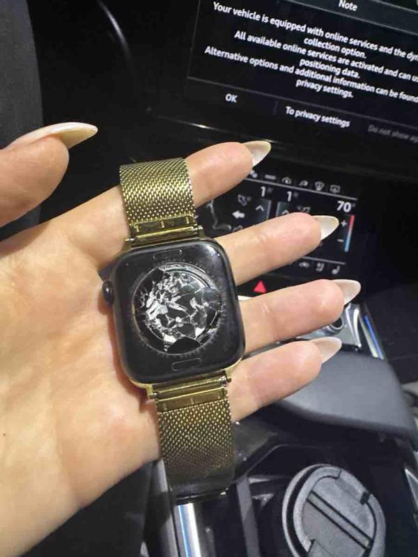 Customer photo for "Caused lost/broken watch"