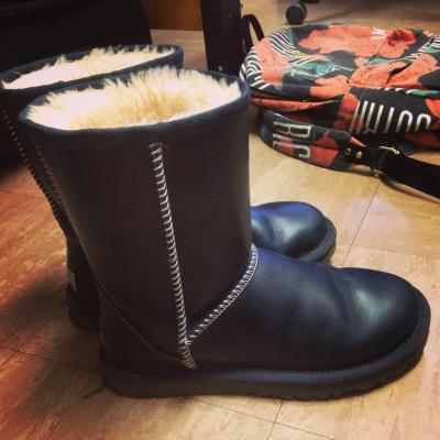 Customer photo for "classic short warter resistent boot"