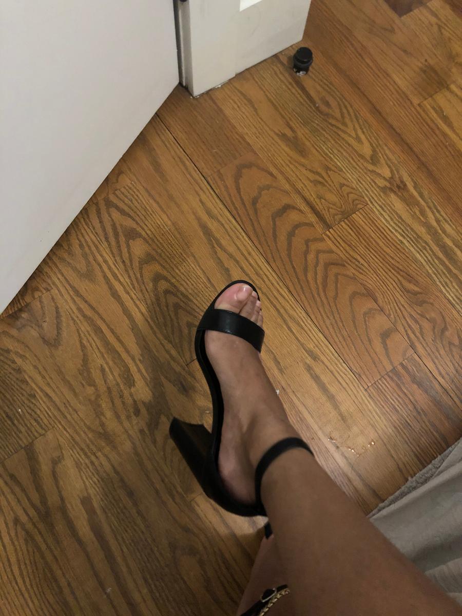 Customer photo for "Runs Small, Size Up"