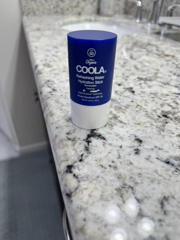 Customer photo for "Coola Hydration Stick"